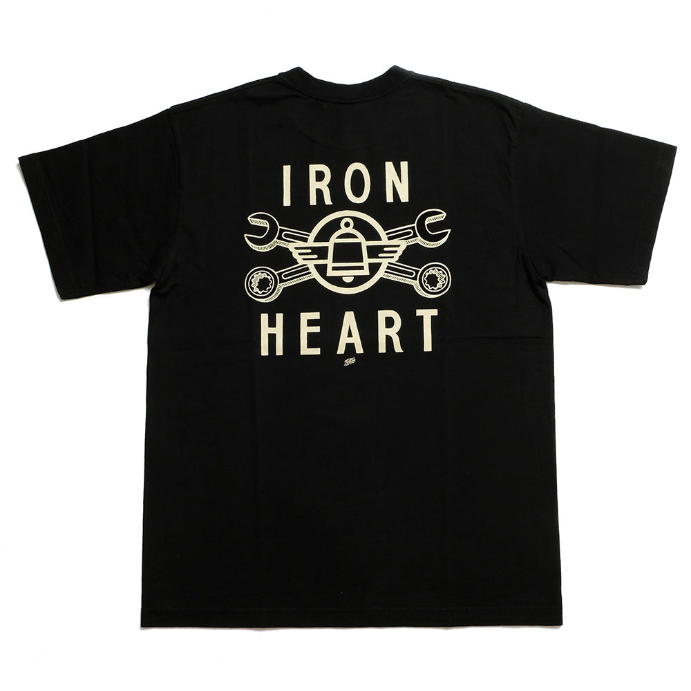 IRON HEART - 7.5oz HEAVY BODY PRINT TEE - Wrench Pattern - IHT-2406
