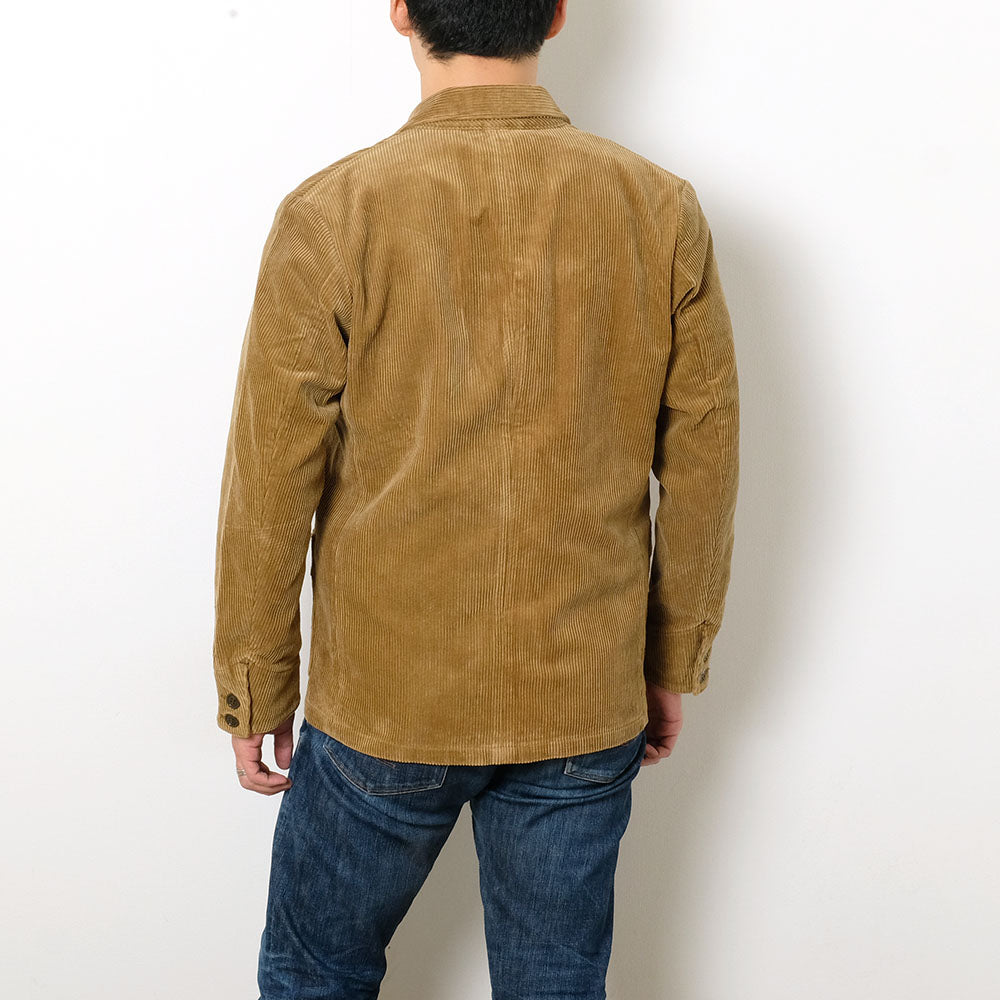 Burgus Plus - Wide Wale Corduroy 3BTN Jacket - BP17901-2