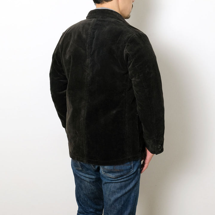 Burgus Plus - Wide Wale Corduroy 3BTN Jacket - BP17901-2