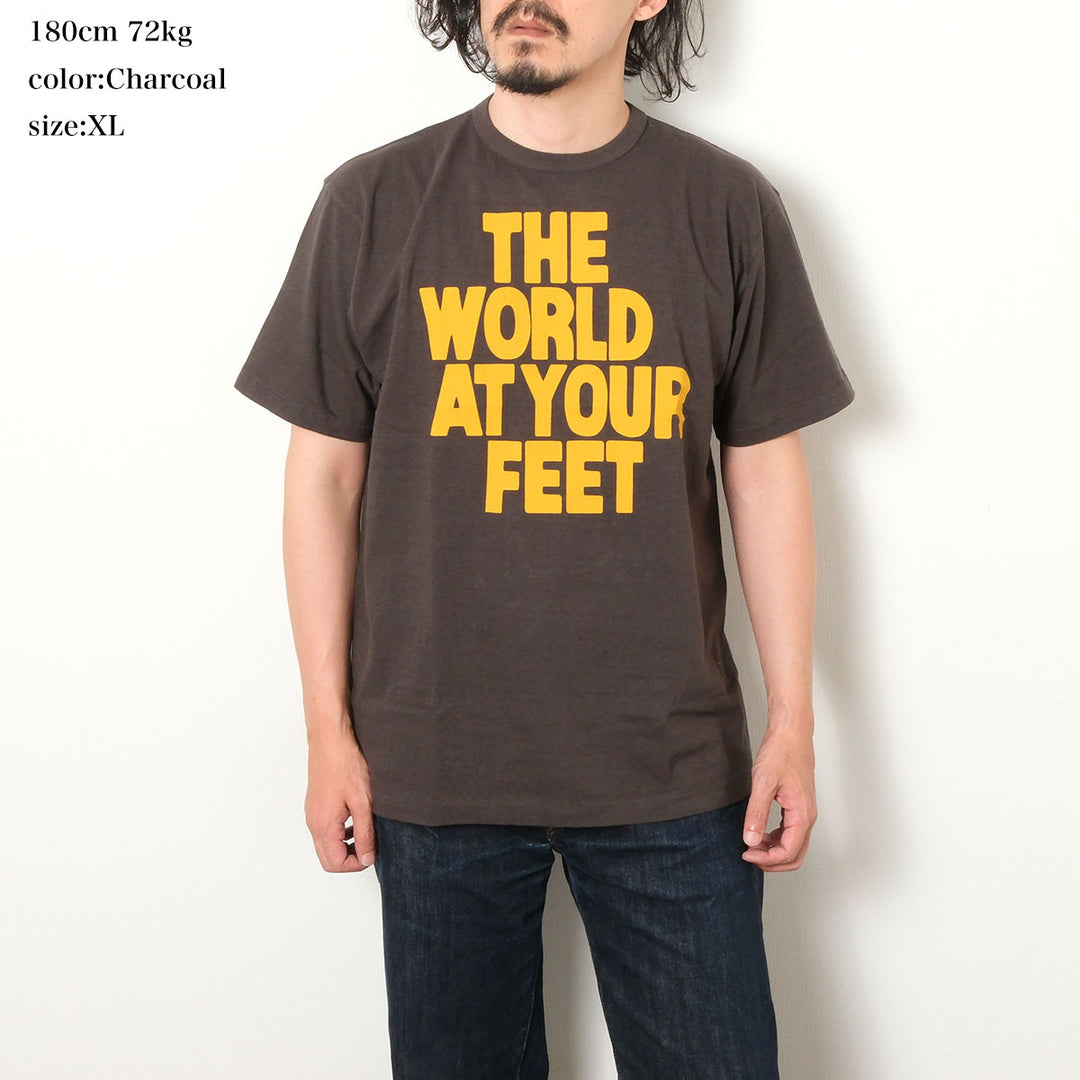 BURGUS PLUS - S/S Print Tee - THE WORLD - BP26606
