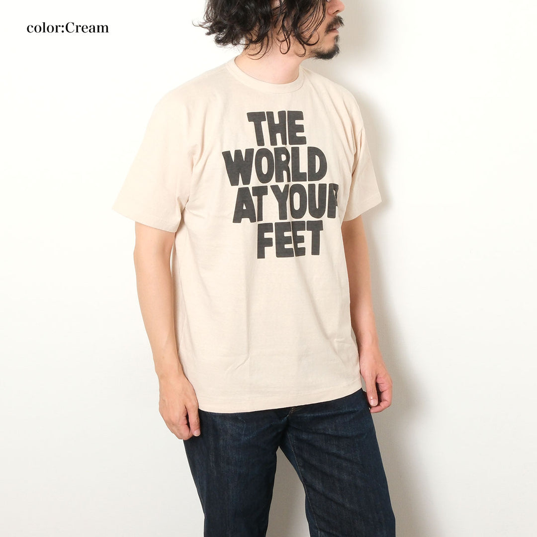 BURGUS PLUS - S/S Print Tee - THE WORLD - BP26606