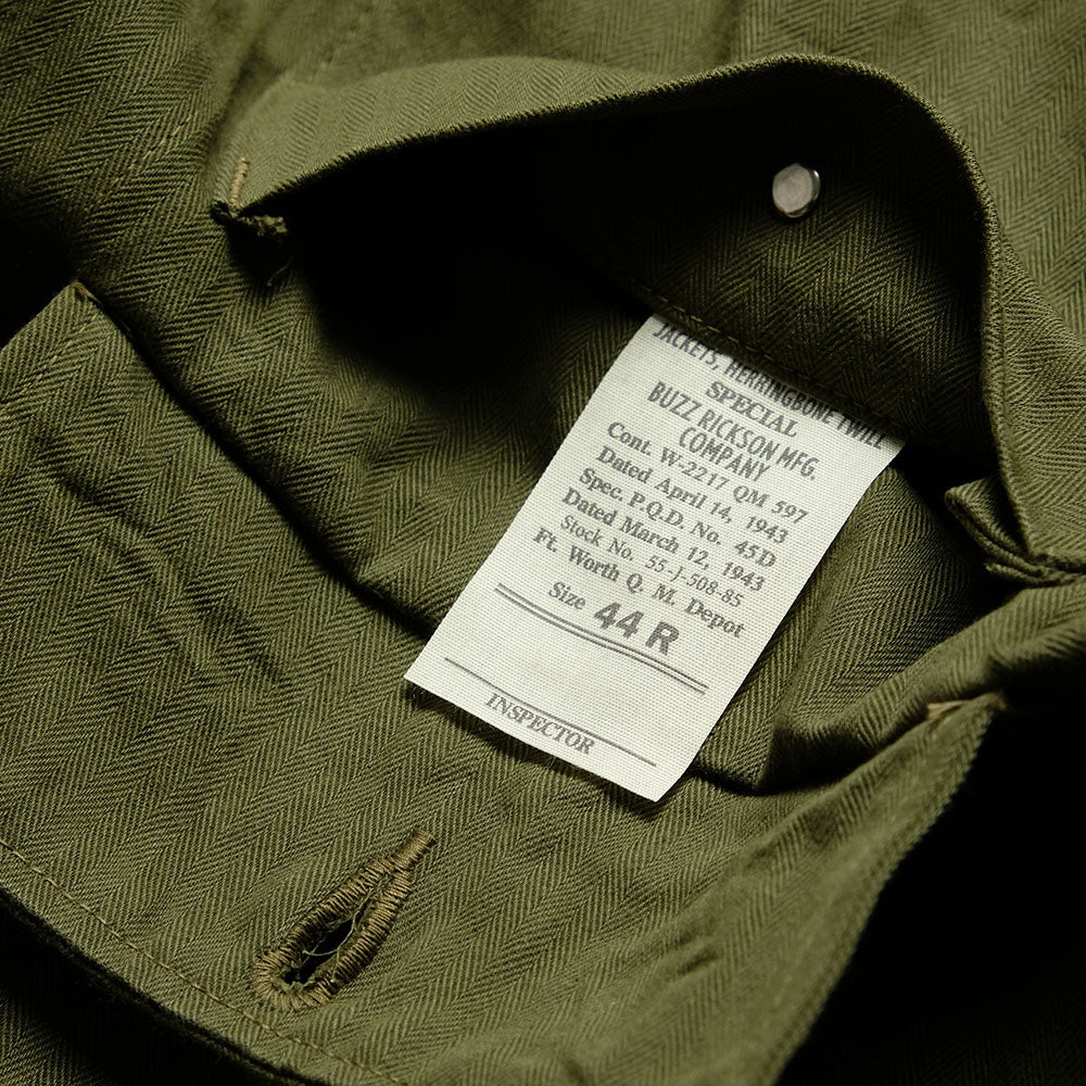 BUZZ RICKSON'S - JACKETS, HERRINGBONE TWILL SPECIAL - BR15887
