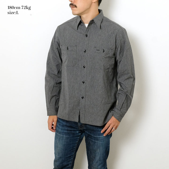 Buzz Rickson's Cotton Covert Work Shirt BR26082