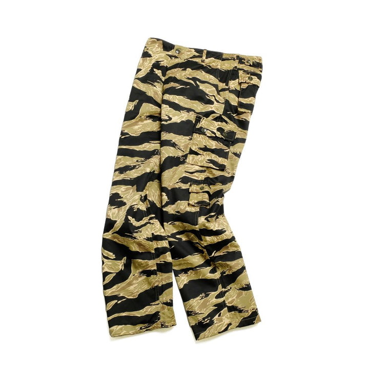 BUZZ RICKSON'S - GOLD TIGER STRIPE TROUSERS SHORT LENGTH - BR42502