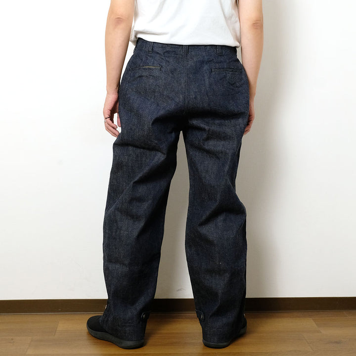 BUZZ RICKSON'S - TROUSERS, FIELD, Type M-1943 - DENIM CIVILIAN MODEL - BR42596