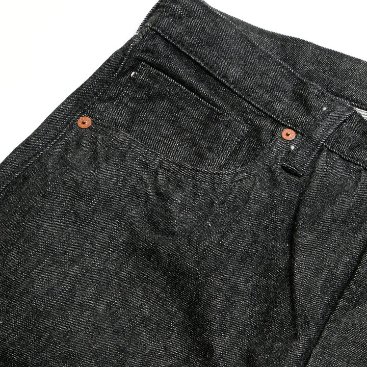 BUZZ RICKSON'S - WILLIAM GIBSON COLLECTION - WORLD WAR II BLACK DENIM WAIST OVERALLS - BR43042