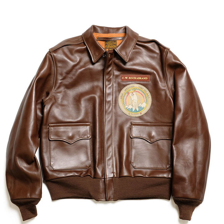 BUZZ RICKSON'S - Type A-2 - BUZZ RICKSON MFG.CORP. - COLD WEATHER TESTING DET. - IN ALASKA - BR80667