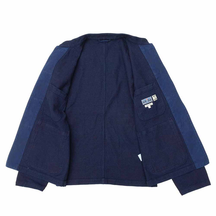 BLUE BLUE JAPAN - Honnai Nijuu Sasiko Orienntaru Jaket - 1016589