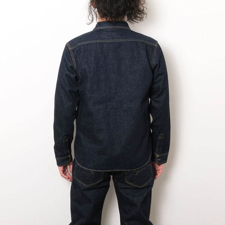 STUDIO D’ARTISAN & SA. - 14oz. DENIM WORK SHIRT - D5335