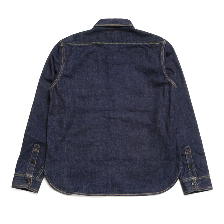 STUDIO D’ARTISAN & SA. - 14oz. DENIM WORK SHIRT - D5335