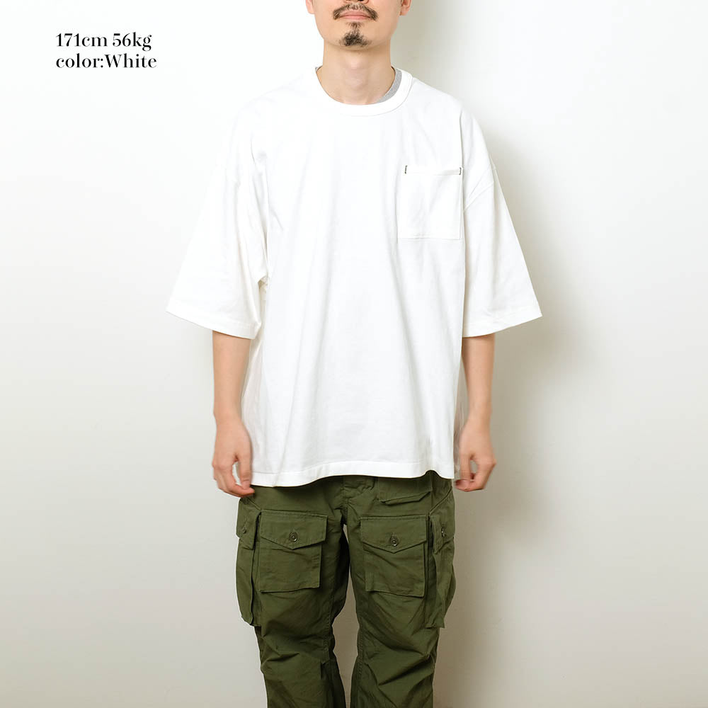 BURGUS PLUS - Big Silhouette S/S Pocket Tee - HBP-001BIG