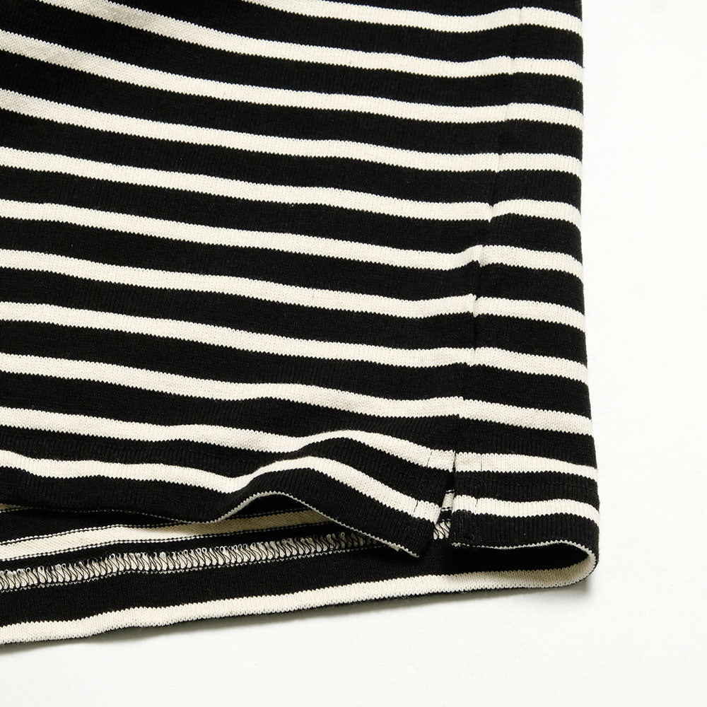 BURGUS PLUS - Shawl Collar Border Polo Shirt - HBP-011BD