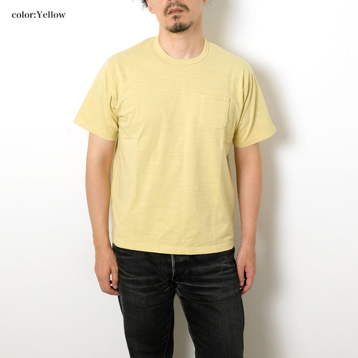 BURGUS PLUS - Slub Pocket T-Shirt - HBP-027