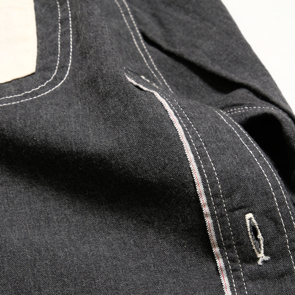 BURGUS PLUS - Beta Chambray Work Shirt - Heather Gray - HBP-300CHB