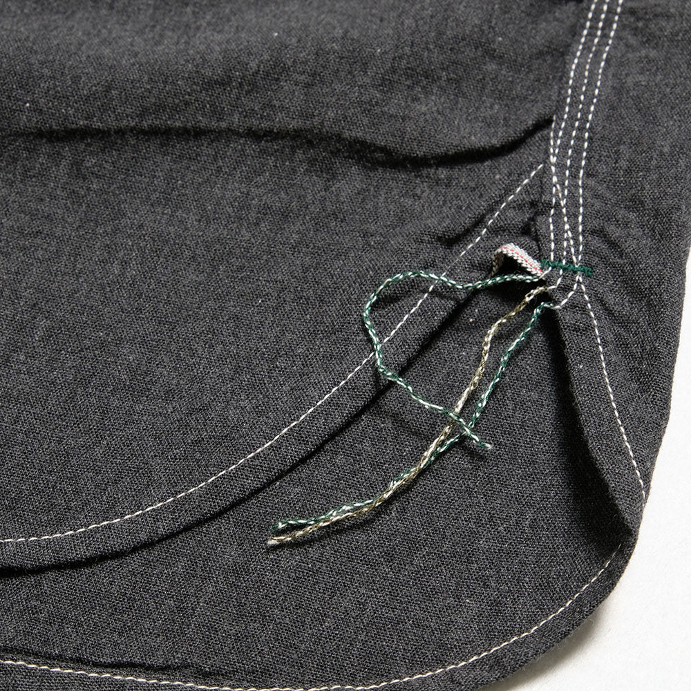 BURGUS PLUS - Beta Chambray Work Shirt - Heather Gray - HBP-300CHB