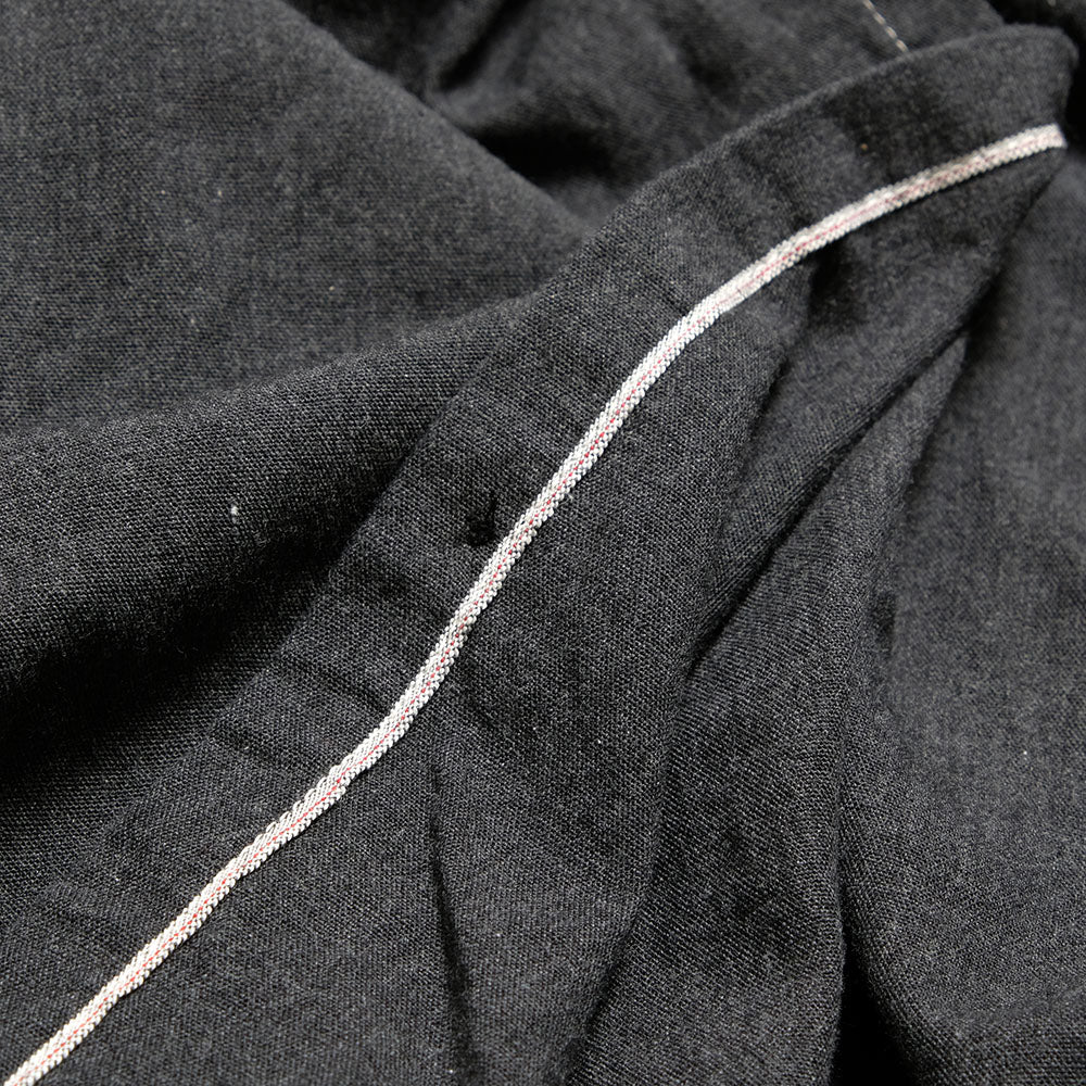 BURGUS PLUS - Beta Chambray Work Shirt Wide Silhouette - Heather Gray - HBP-300CHBWD