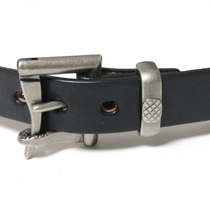 BARNS - TOCHIGI LEATHER BELT FIREMAN BUCKLE - LE-4053