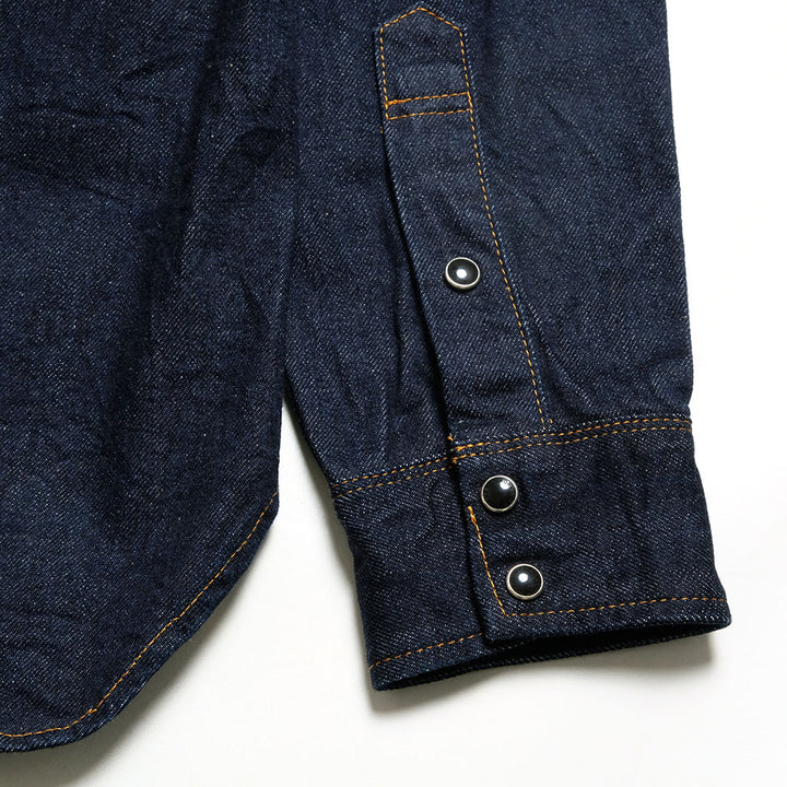 IRON HEART - 12oz SELVEDGE DENIM WESTERN SHIRT - IHSH-33