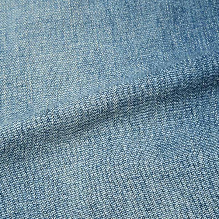 HOLLYWOOD RANCH MARKET - Light Denim Vintage Wash Short Coverall - 1017906