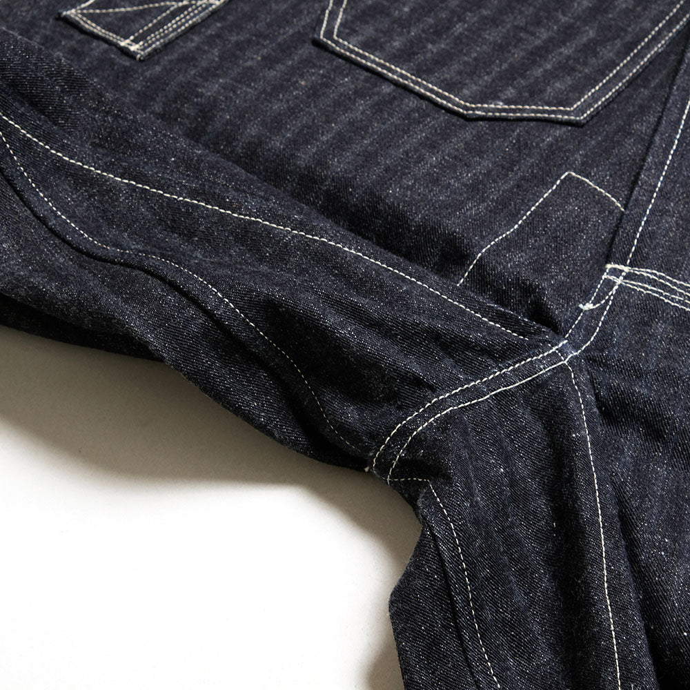 John Gluckow - Lot. JG-01 - 1910s Netmaker's Trousers - Stripe Denim - JG-01S