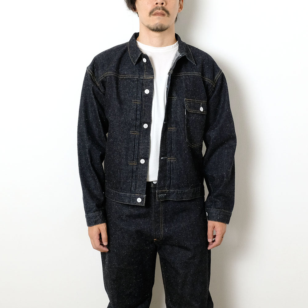New Manual - #001 T-BACK DENIM JACKET ONE-WASHED - JK-YY-0001