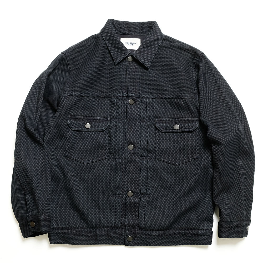 MOMOTARO JEANS - #002 SASHIKO JACKET-OVERDYE - MMGJ6005