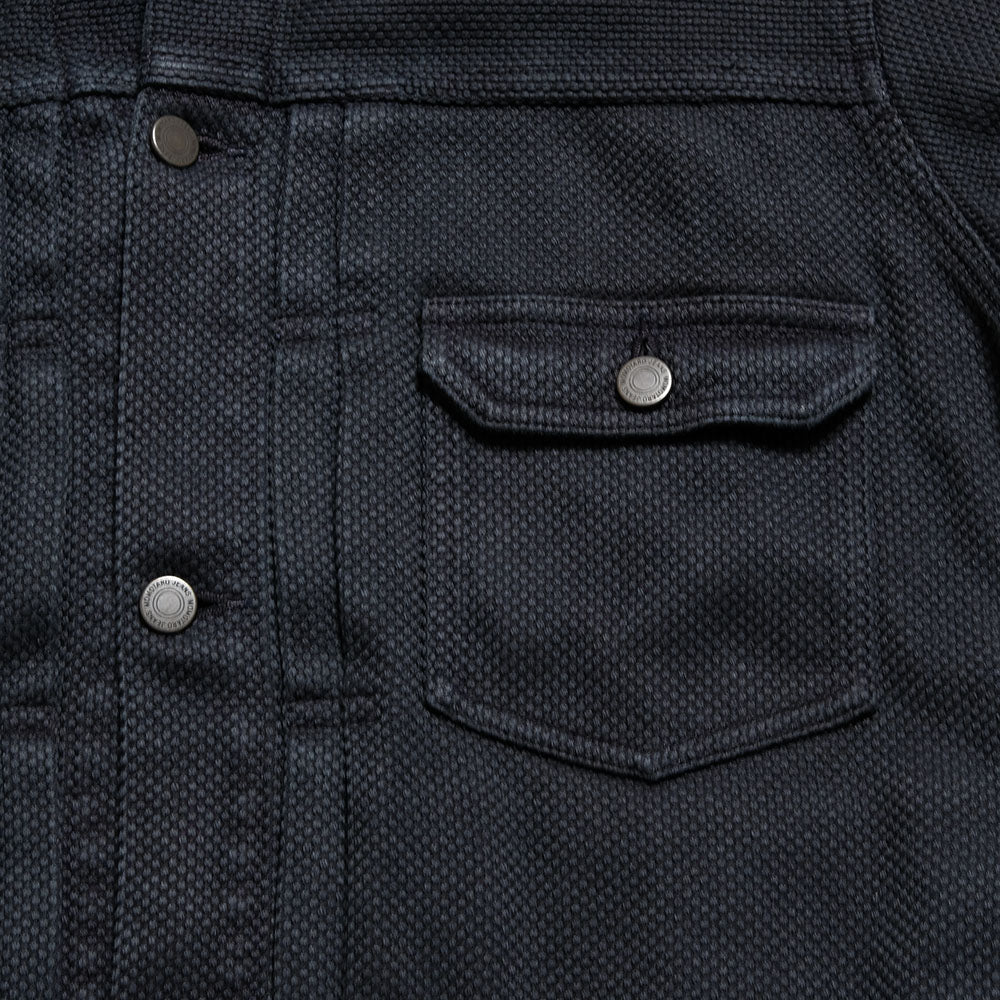 MOMOTARO JEANS - #002 SASHIKO JACKET-OVERDYE - MMGJ6005