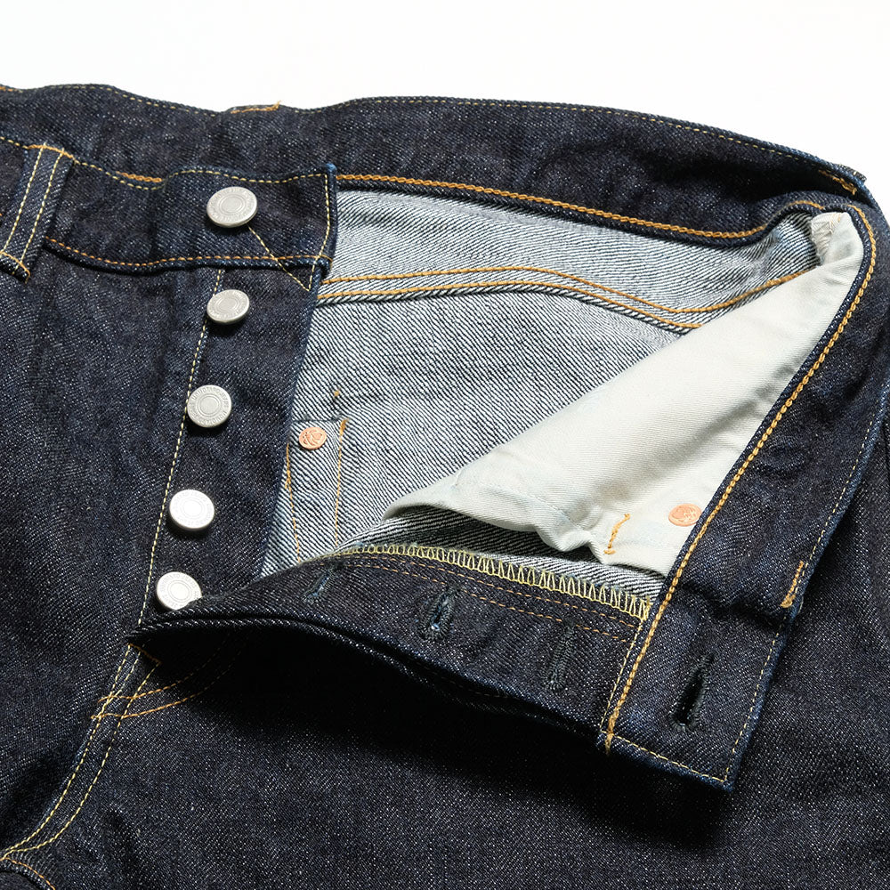 MOMOTARO JEANS - #200 CLASSIC TAPERED 15.7oz - BUTTON FLY - MMJB0201