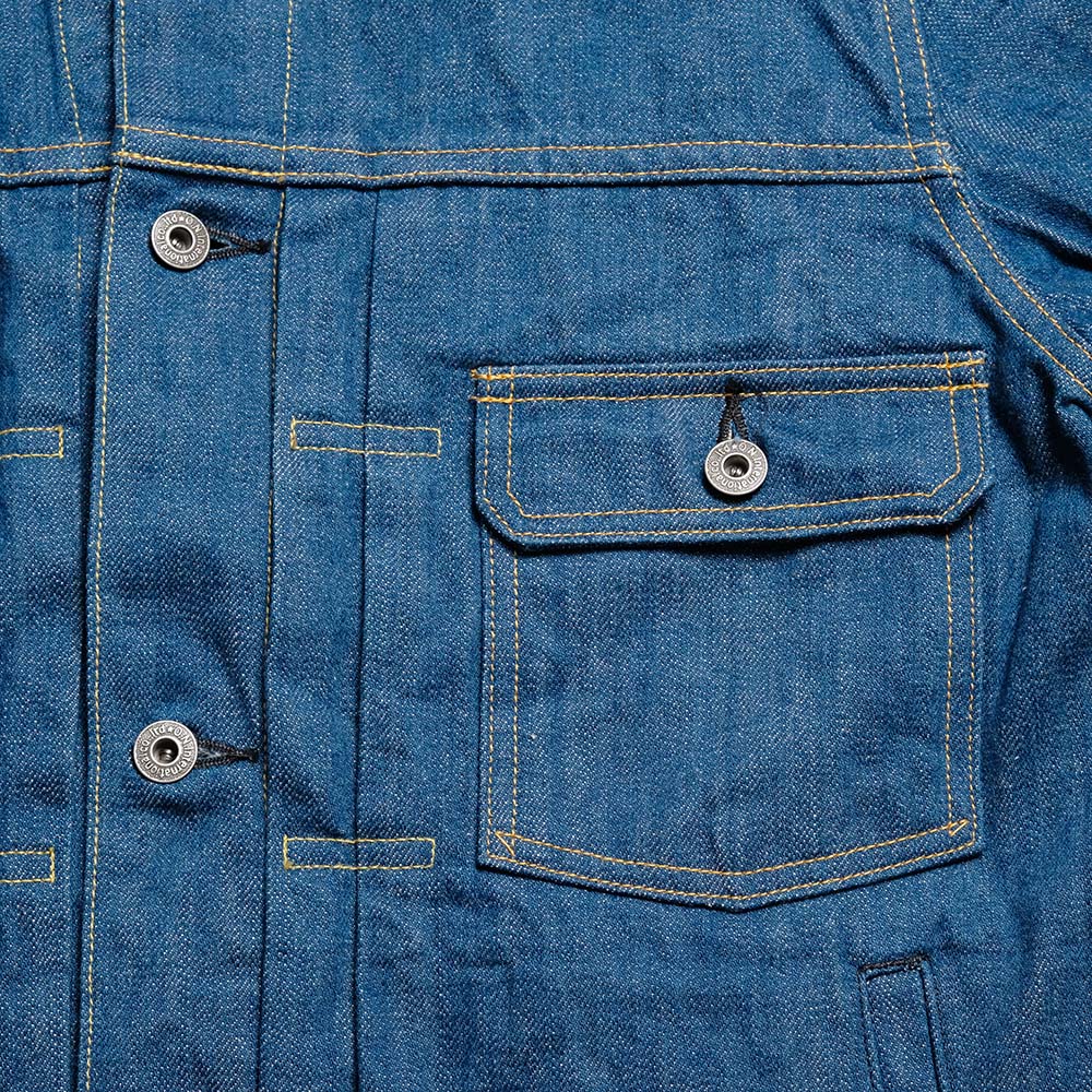 ONI DENIM - 13.7oz Old Faded Blue Denim - 2nd Type Denim Jacket - ONI-02516POF