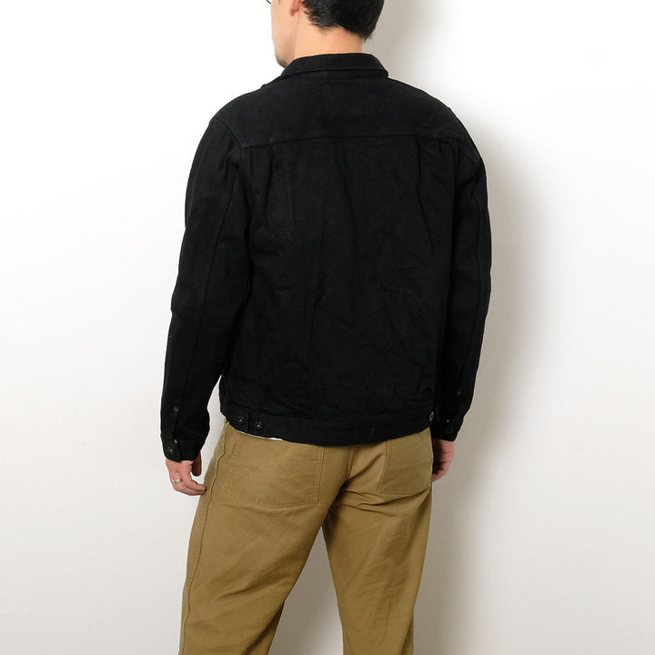 ONI DENIM - 20oz ONI Secret Black Denim 2nd Type Denim Jacket - ONI-02516PZR