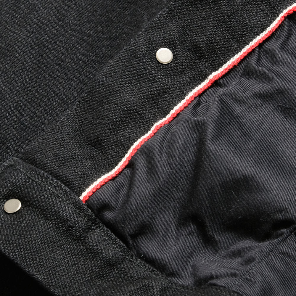 ONI DENIM - 20oz ONI Secret Black Denim 2nd Type Denim Jacket - ONI-02516PZR