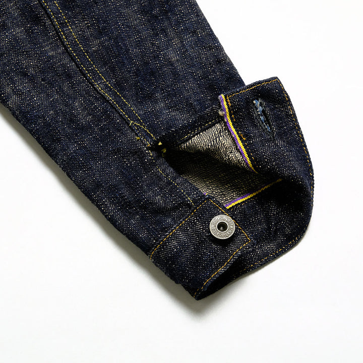 ONI DENIM - 17oz. ONI KASURI DENIM - 3rd Type Denim Jacket - ONI-02527PKA