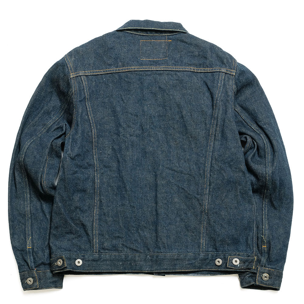 ONI DENIM - 20oz Secret Denim 歌舞伎耳 (緯糸ベージュ) - 3rd Type Denim Jacket - ONI-02527PKA-BEG