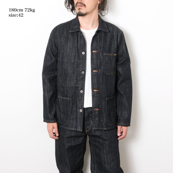ONI DENIM - Coveralls - 12oz. Loose Weave Denim - ONI-03500LWD