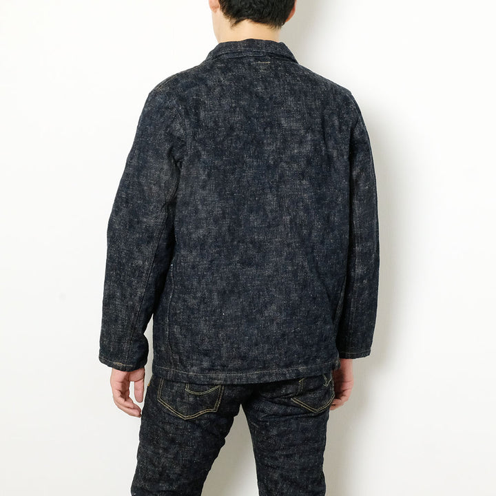 ONI DENIM - Coveralls - 17oz. ONI KASURI DENIM - ONI-03502KA