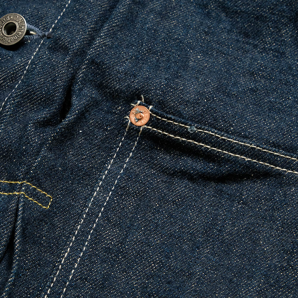ONI DENIM - 15oz Ishikawa-dai Denim - Old Design Jacket - ONI-03517ISH