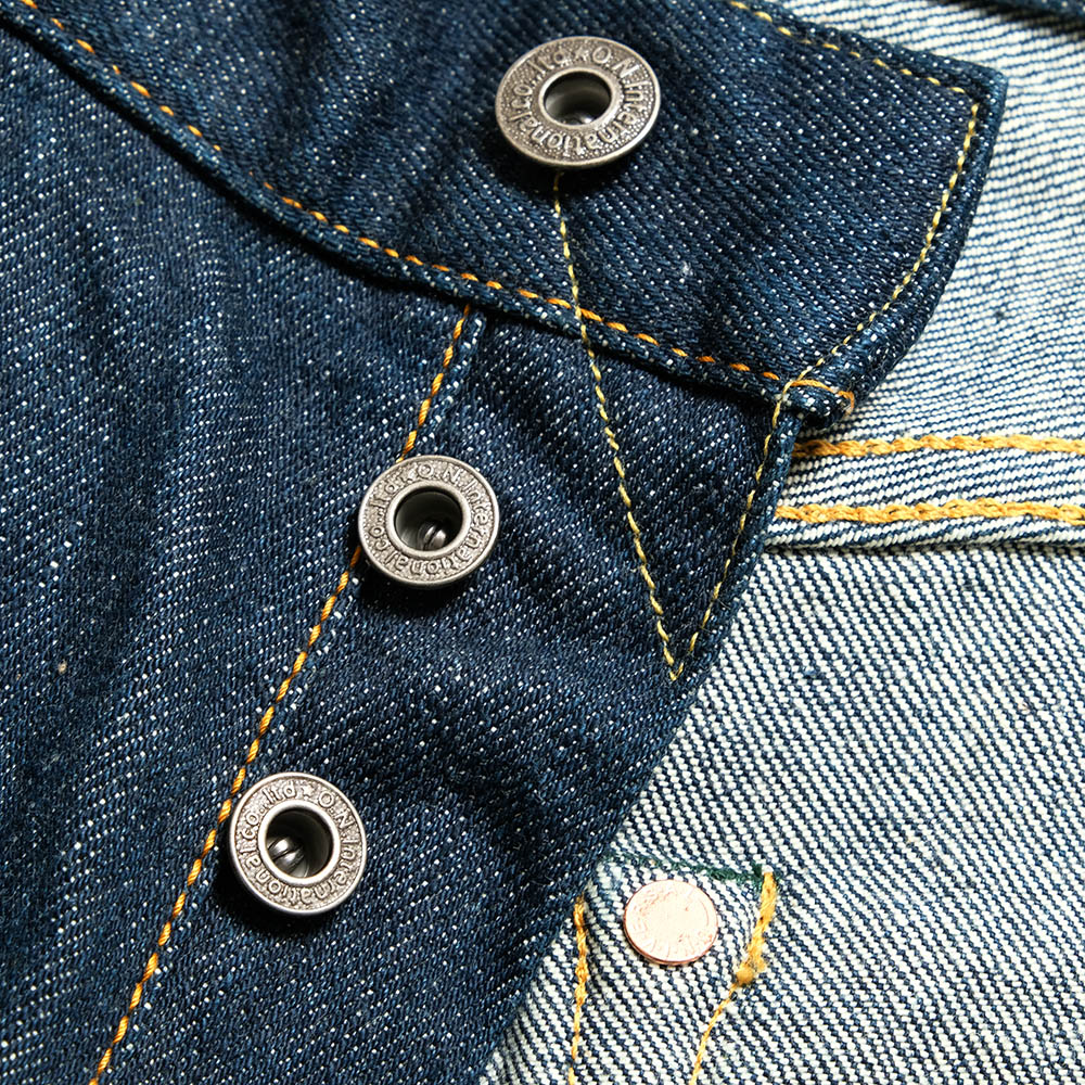 ONI DENIM - Neat Straight - 15oz.Ishikawa-dai Stretch Denim - ONI-146SISH
