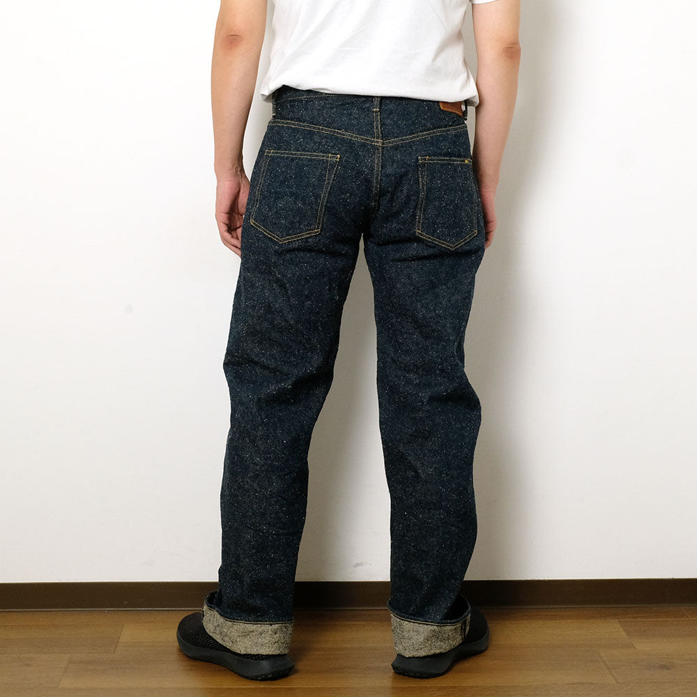 ONI DENIM - Wide Straight - 15oz Crushed Concrete Denim  - 歌舞伎耳- ONI-200CCD