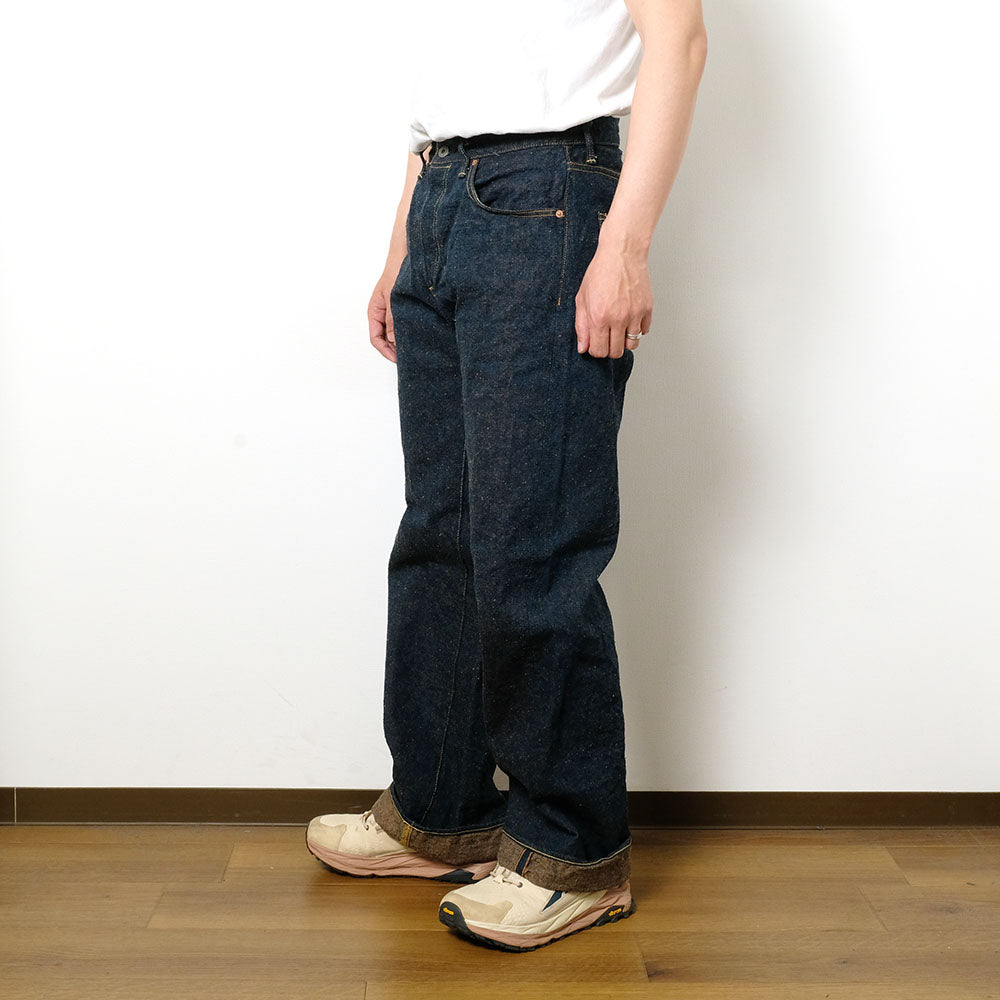 ONI DENIM - Super Wide Straight - 15oz Crushed Concrete Denim - KABUKI SELVEDGE - ONI-222CCD-MOC