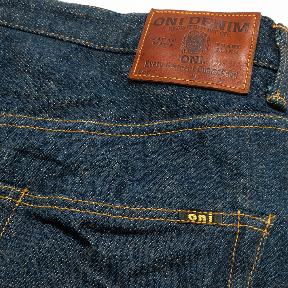 ONI DENIM - Super Wide Straight - 20oz Secret Denim - Weft beige - ONI-222ZRBEG