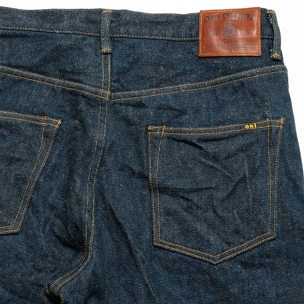 ONI DENIM - Super Wide Straight - 20oz Secret Denim - Weft beige - ONI-222ZRBEG
