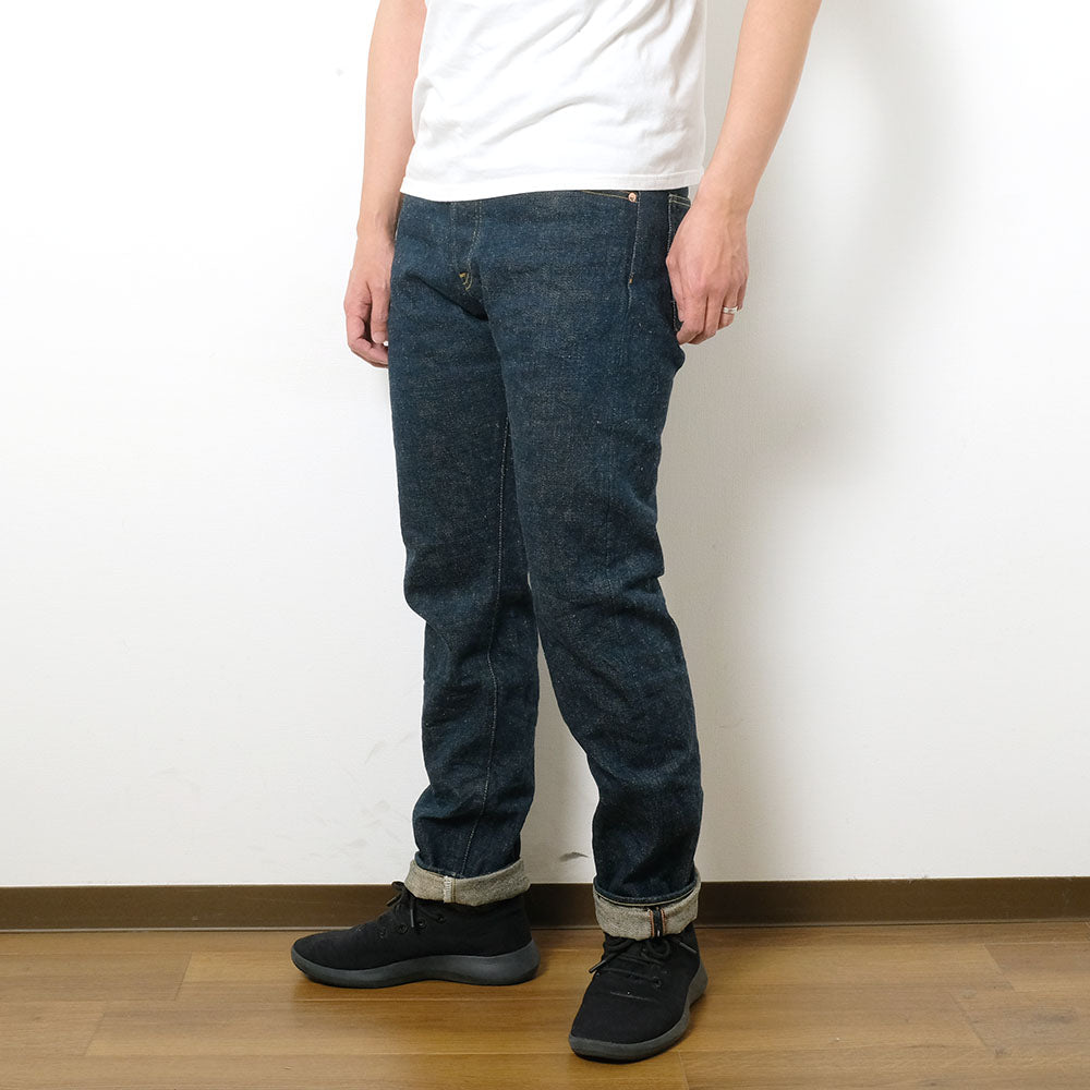 ONI DENIM - Regular Rise Neat Straight - 20oz Secret Denim - 歌舞伎耳 (緯糸ベージュ) - ONI-246ZRKA