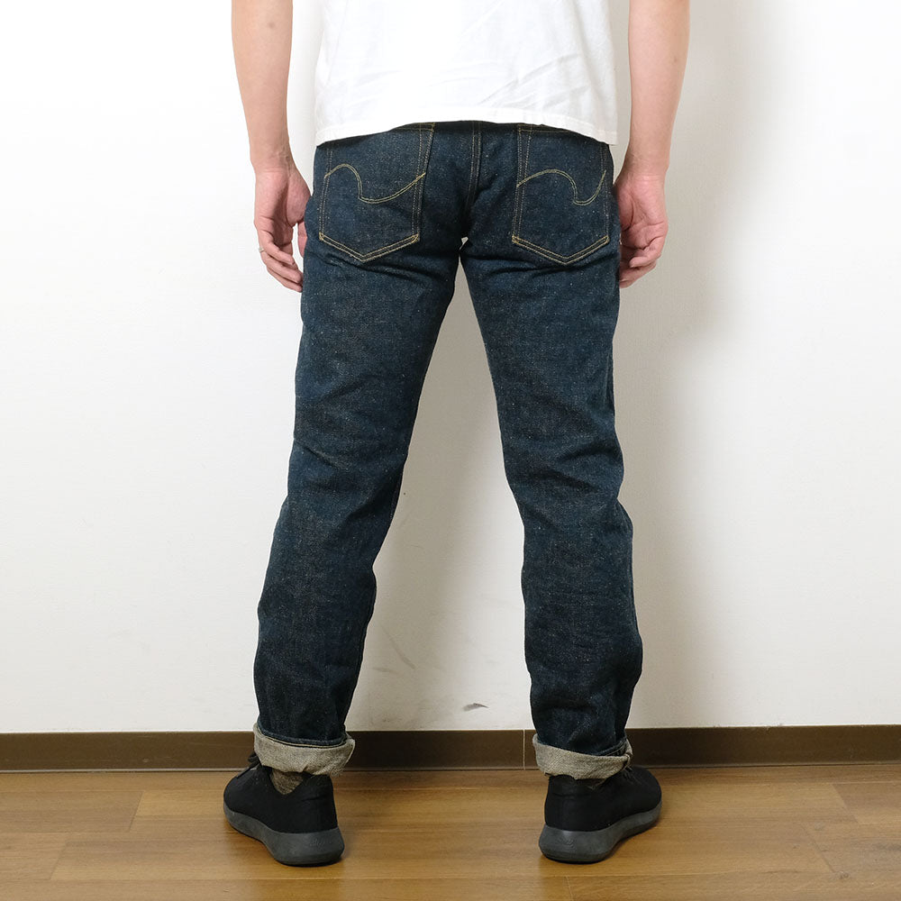 ONI DENIM - Regular Rise Neat Straight - 20oz Secret Denim - 歌舞伎耳 (緯糸ベージュ) - ONI-246ZRKA