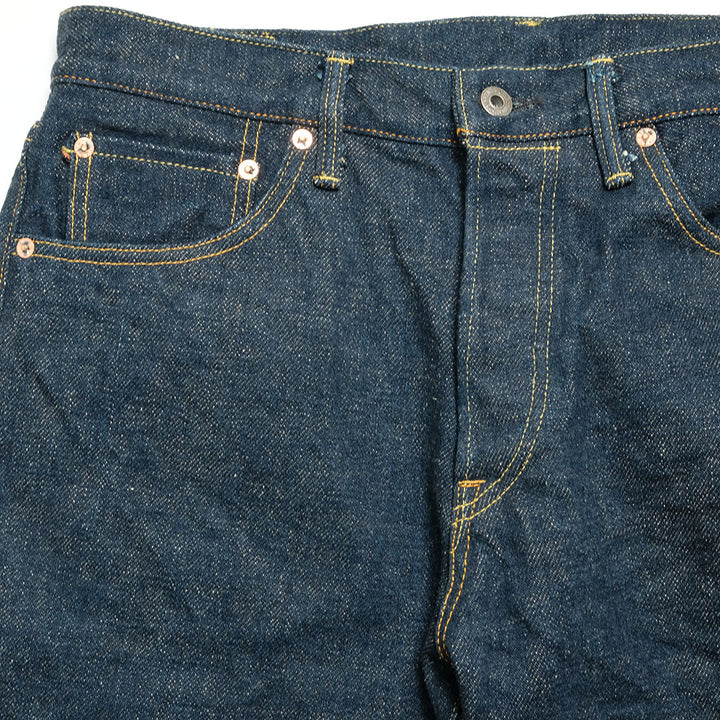 ONI DENIM - Regular Rise Neat Straight - 20oz Secret Denim - 歌舞伎耳 (緯糸ベージュ) - ONI-246ZRKA