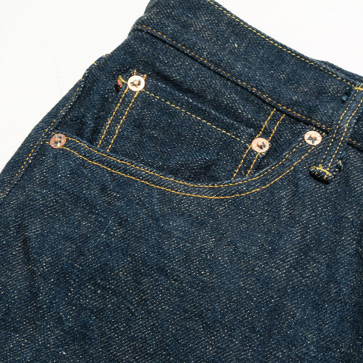 ONI DENIM - Regular Rise Neat Straight - 20oz Secret Denim - 歌舞伎耳 (緯糸ベージュ) - ONI-246ZRKA