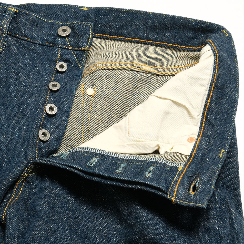 ONI DENIM - Regular Rise Neat Straight - 20oz Secret Denim - 歌舞伎耳 (緯糸ベージュ) - ONI-246ZRKA