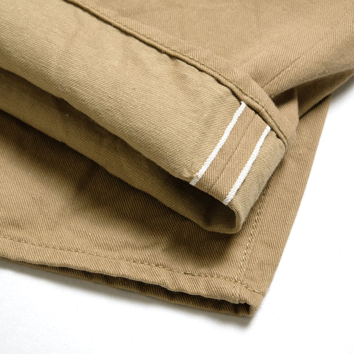 ONI DENIM - Relax Straight - Selvedge Chino - Khaki Beige -ONI-266SVC-KHB