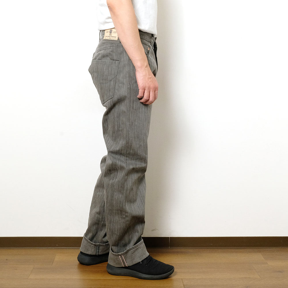 ONI DENIM - Regular Straight - 20oz. Awa Sumi Kuro Denim - ONI-275KURO