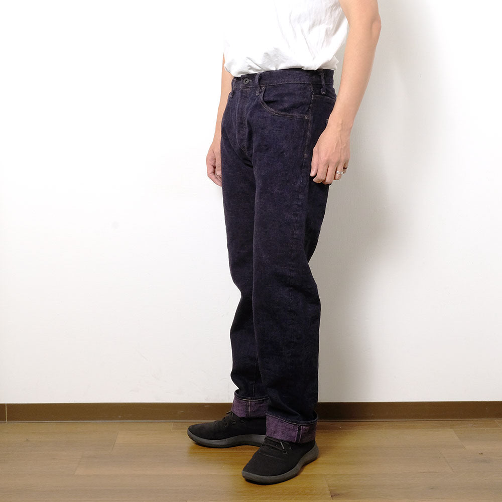 ONI DENIM - Just Right Straight - 17oz Bumpy Denim - Murasaki - ONI-277BUM-PA