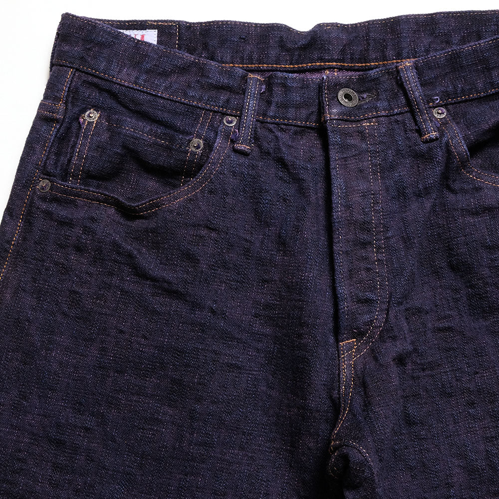 ONI DENIM - Just Right Straight - 17oz Bumpy Denim - Murasaki - ONI-277BUM-PA